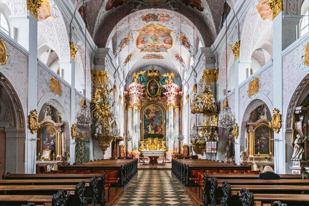 Photo l'avènement dans les églises de klagenfurt en autriche