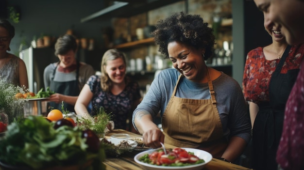 Aventure culinaire inclusive, cuisine et rire