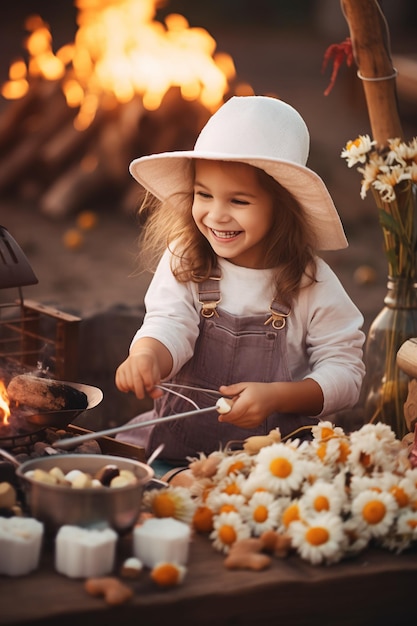 Aventures d'automne pour les petites filles Joyeuses activités saisonnières