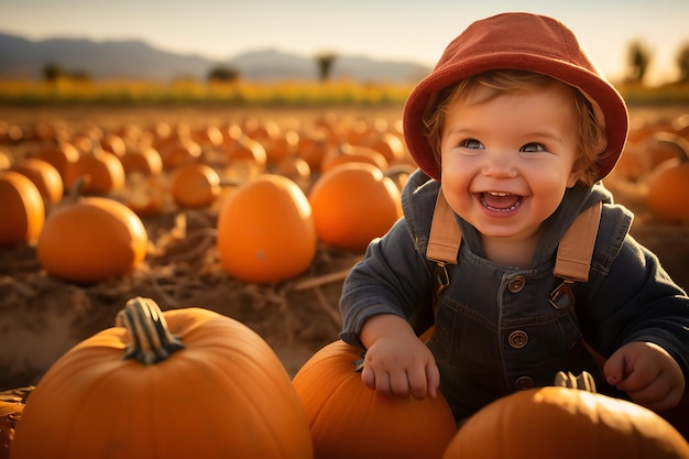 Aventures de citrouilles pour les enfants