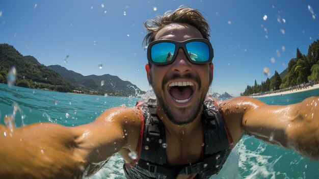 Des aventures passionnantes de ski nautique