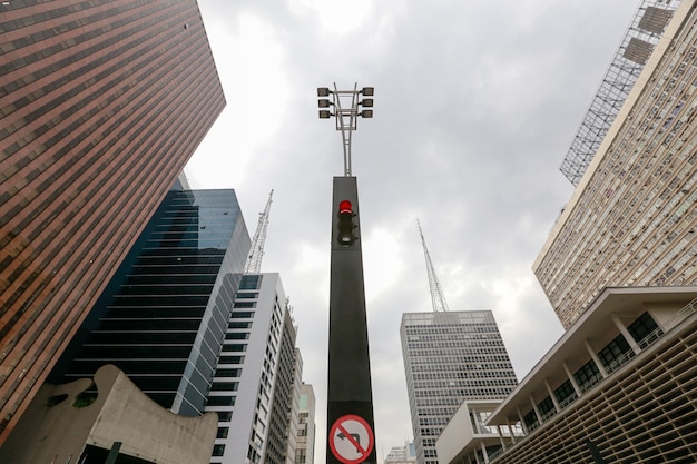 Avenue Paulista, Sao Paulo, Brésil