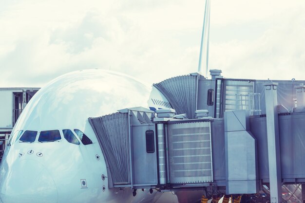 Avion à l'aéroport