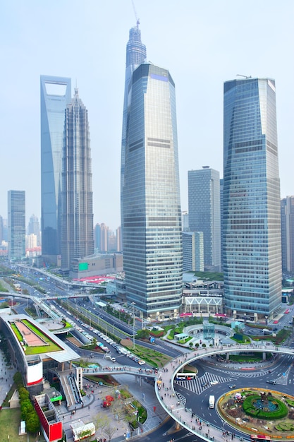 Avis de Pudong New Area, Shanghai, Chine