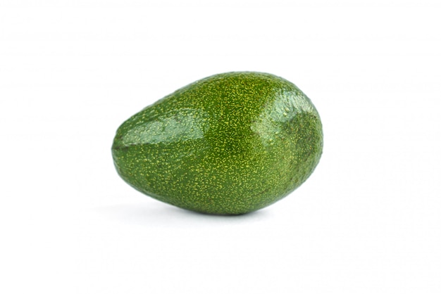 Avocat isolé sur fond blanc