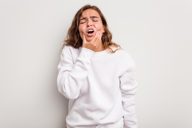 Avoir une forte douleur aux dents douleur molaire