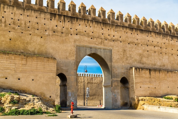 Photo bab chems, une porte de fès - maroc