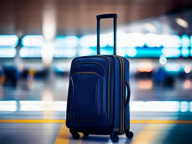 Photo bagage dans un terminal d'aéroport