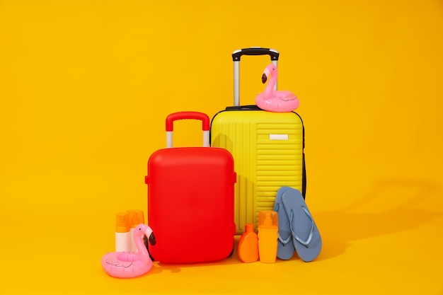 Bagages de valise pour les voyages et les vacances d'été