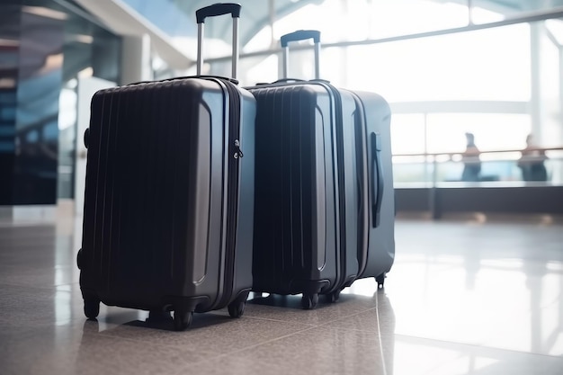 Bagages de voyage à l'aéroport Generate Ai