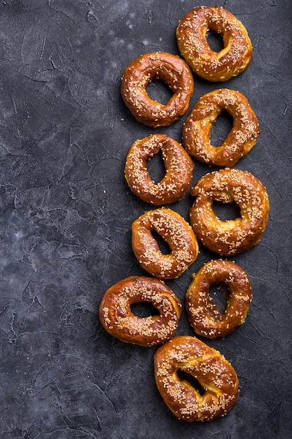 Bagels Au Sésame Doré