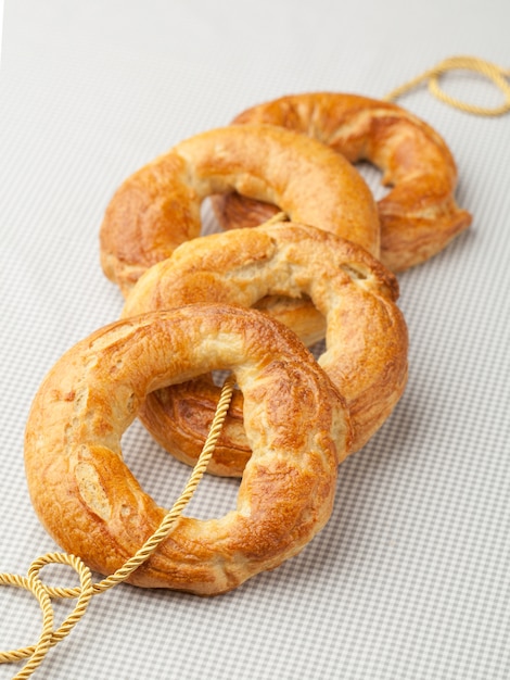 Bagels croustillants frais