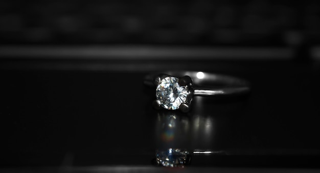 bague de mariage en diamant