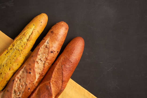 Baguettes françaises croustillantes