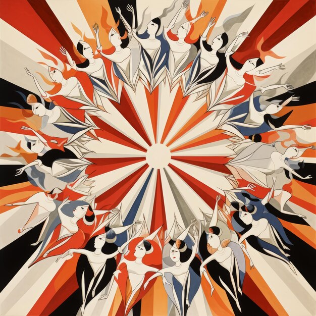 Photo bahaus kaléidoscope une extravagance de danse de busby berkeley