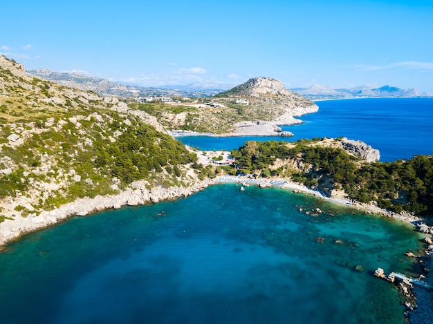 Baie d'Anthony Quinn Île de Rhodes