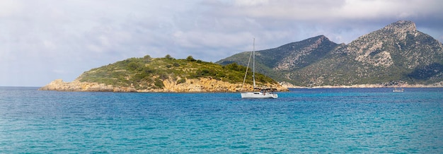 Baie d'azur au large de l'île de Majorque Espagne