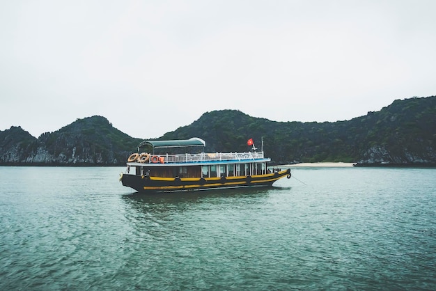 Baie d'HALONG au Vietnam Site du patrimoine mondial de l'UNESCO