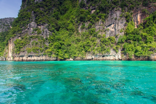 Baie de Maya, île de Phi Phi Leh, Krabi, Thaïlande