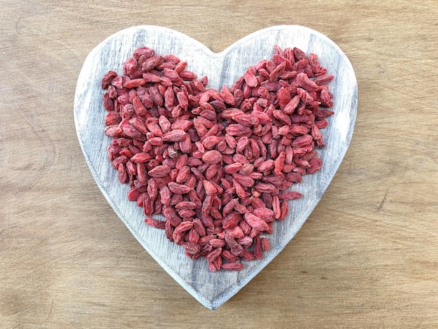 Les baies de goji d'amour