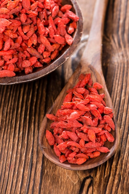 Baies de goji séchées