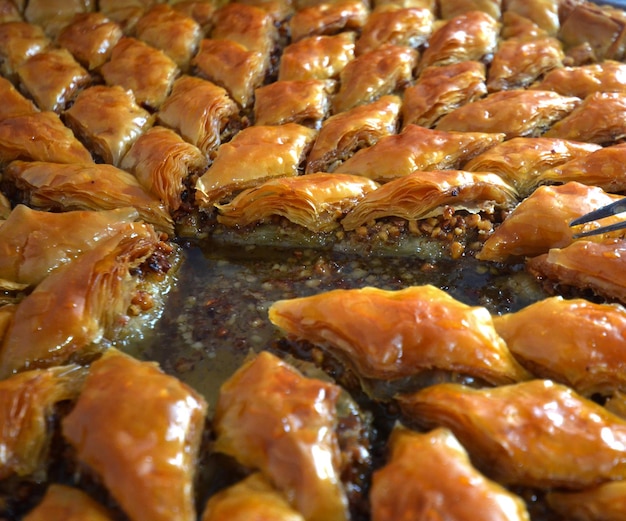 Baklava turque fait maison