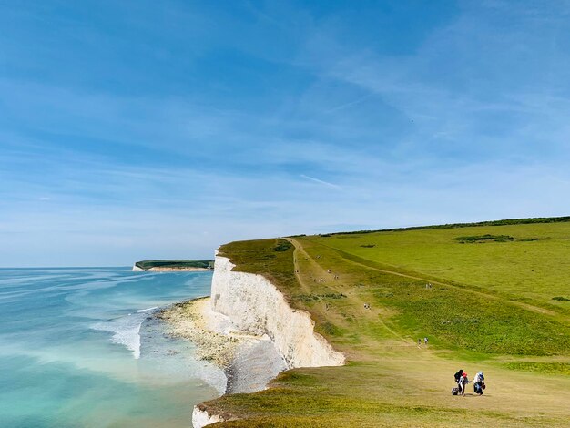 Photo balade dans la falaise