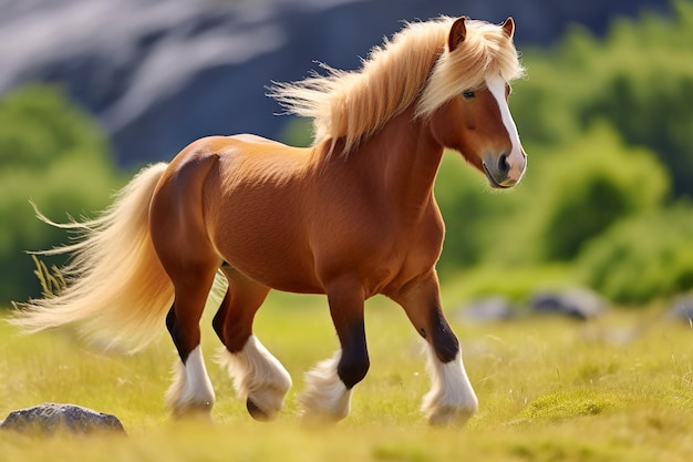 Balade Scandinave Poney Shetland