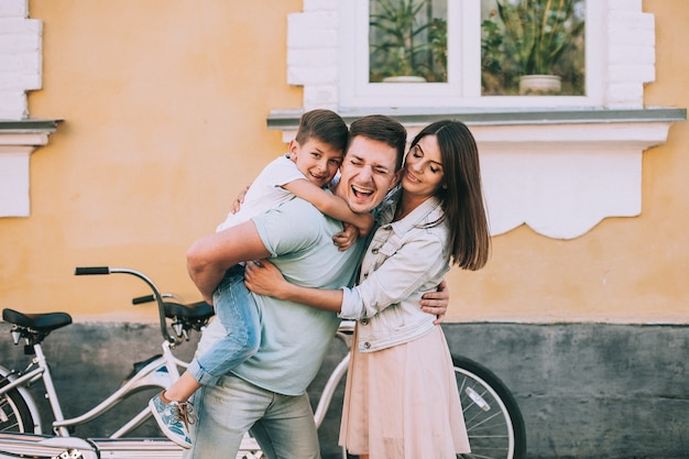 balades à vélo en famille