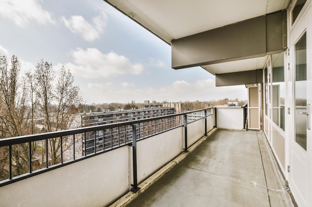 Balcon extérieur avec