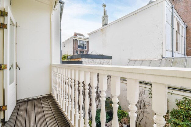 Balcon d'une maison