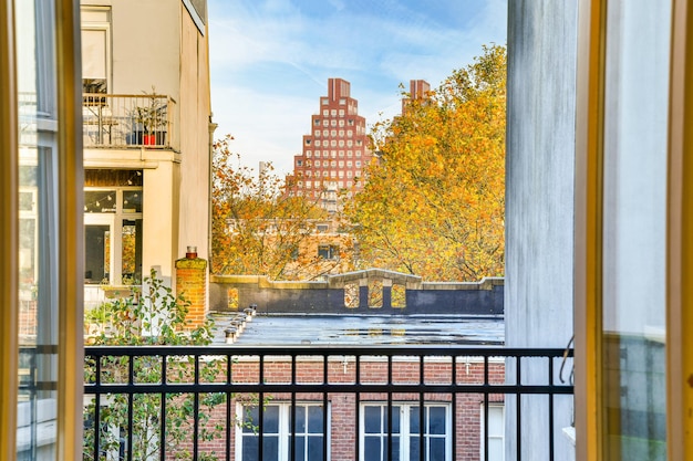 Balcon d'une maison