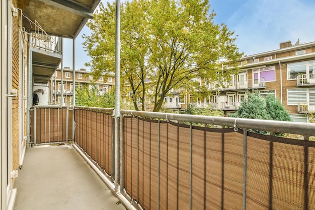 Balcon d'une maison