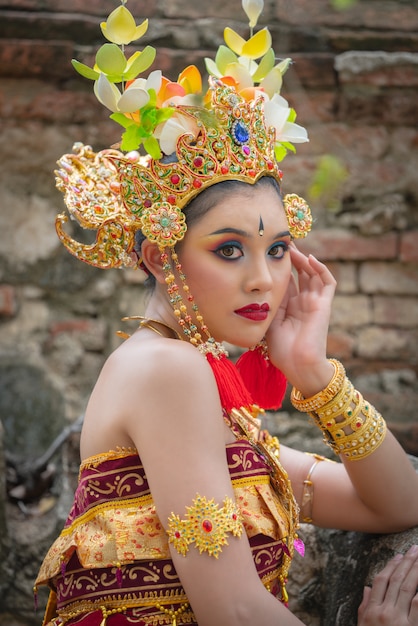 Bali asiatique portrait femmes