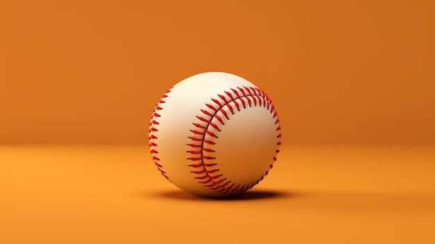 Balle de baseball IA générative