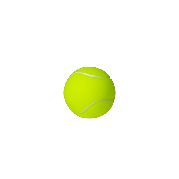 Photo balle de tennis jouets verts pour chat et chien animaux de compagnie