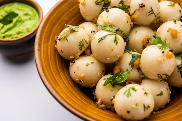 Les balles de Goli Idli ou Idly