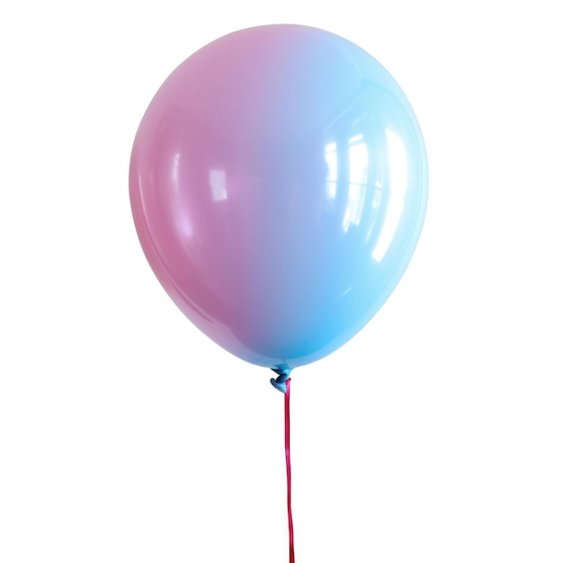 Photo ballon coloré isolé