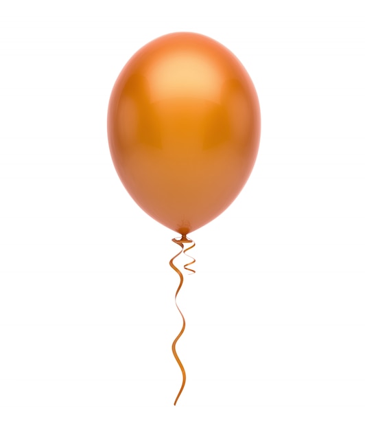 Photo ballon orange