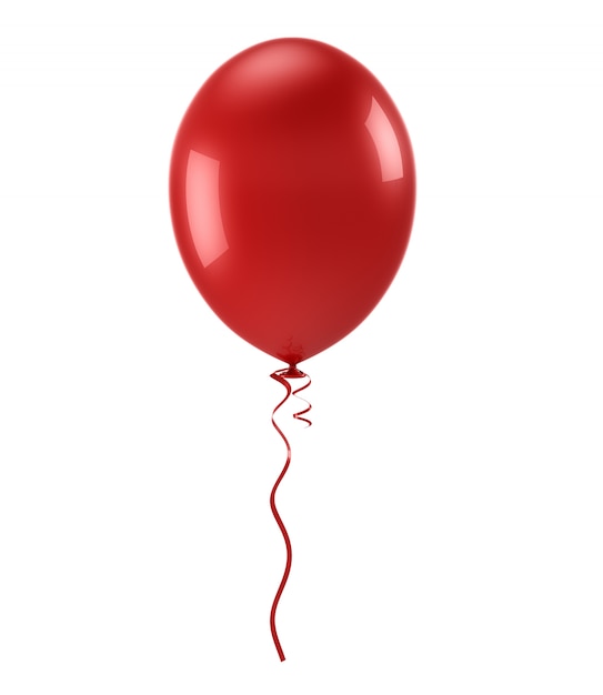 Photo ballon rouge