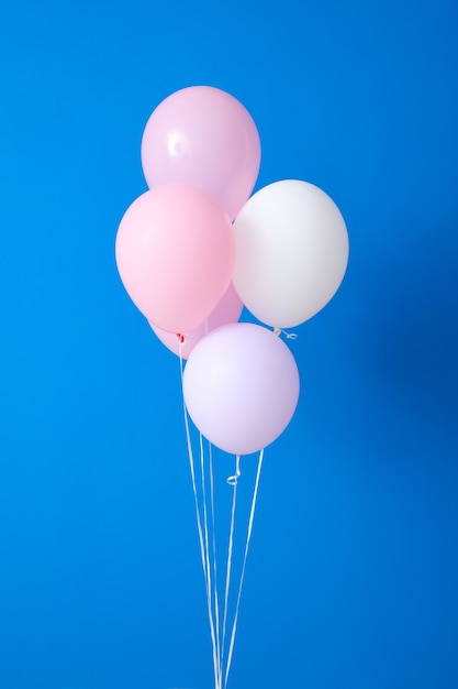 Ballons à air en couleur