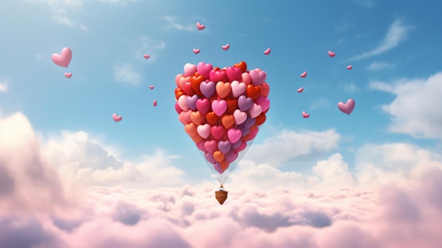 Ballons de coeur