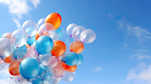 Des ballons pour célébrer.