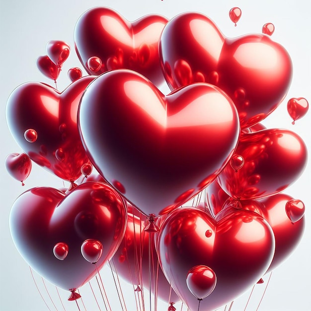 Ballons de la Saint-Valentin