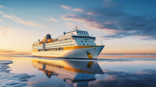 Baltic Princess Ferry par Silja Line dans le Golfe