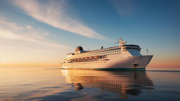 Le Baltic Princess Ferry de Silja Line dans le golfe de Finlande