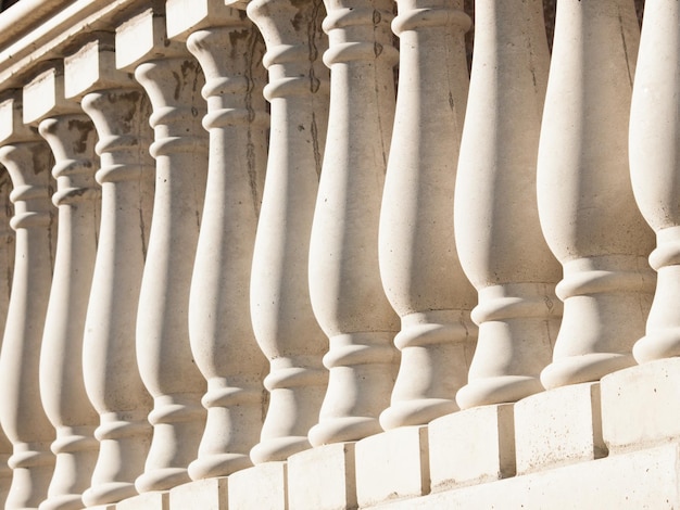 Balustrade préfabriquée.