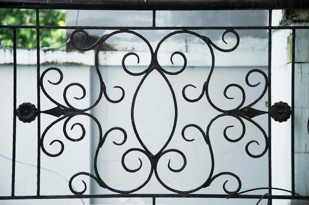 Balustrade rustique de belle maison ancienne