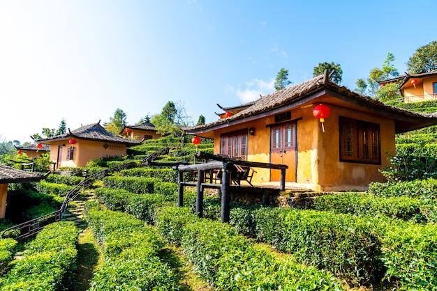 Ban Rak Thai, une colonie chinoise à Mae Hong Son, Thaïlande.