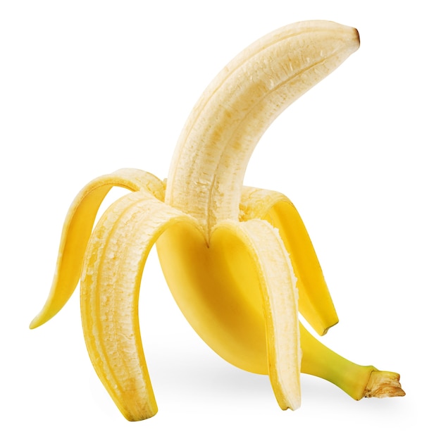 Banane sur un blanc